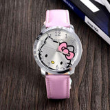 นาฬิกา Hello Kitty สำหรับเด็กมีสีให้เลือก