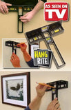 Hang Rite Tool สำหรับการจัดวางภาพที่แม่นยำบนผนัง (วิดีโอ)