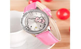 นาฬิกา Hello Kitty สำหรับเด็กมีสีให้เลือก